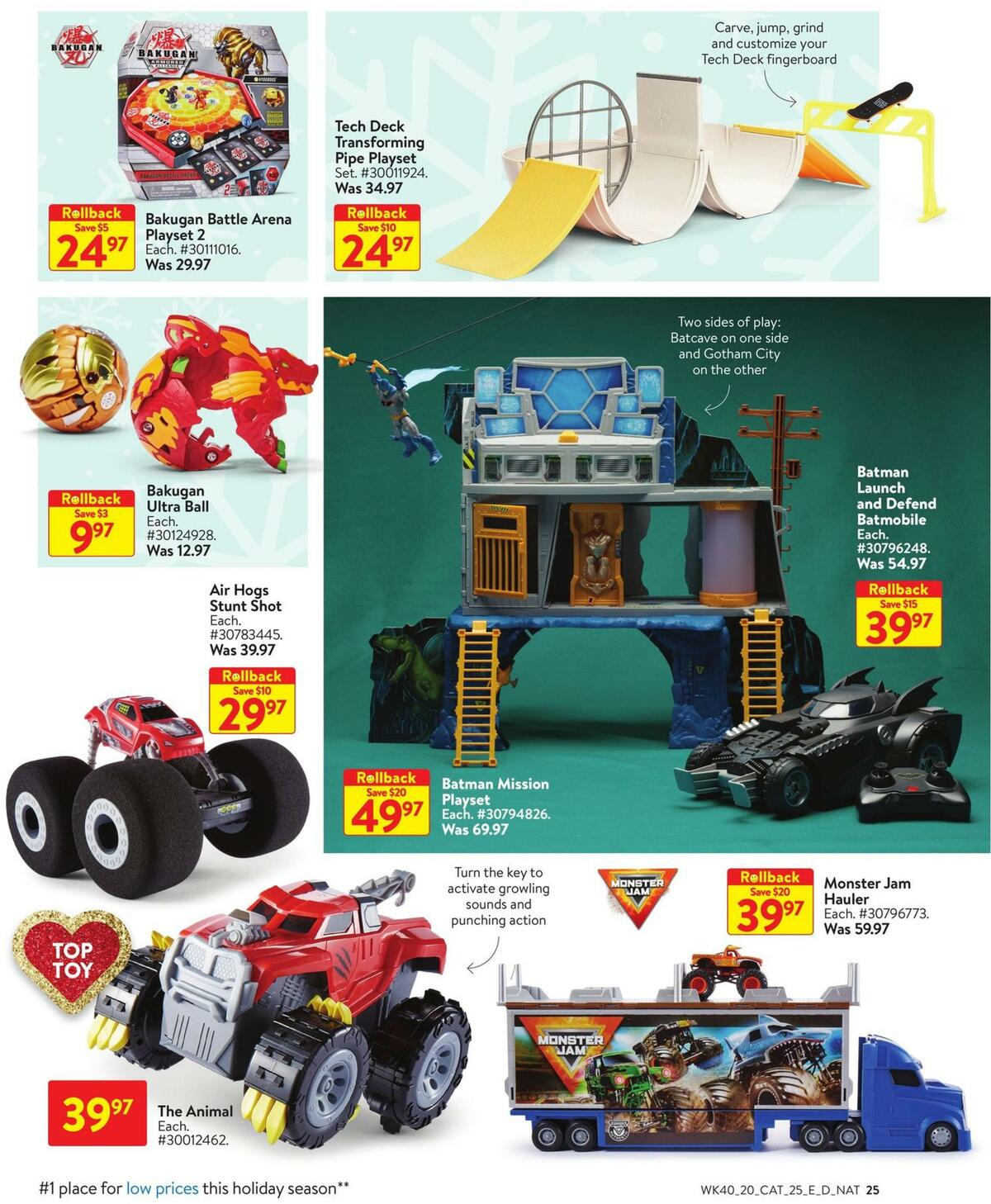 Walmart Toy Shop Flyer from October 29