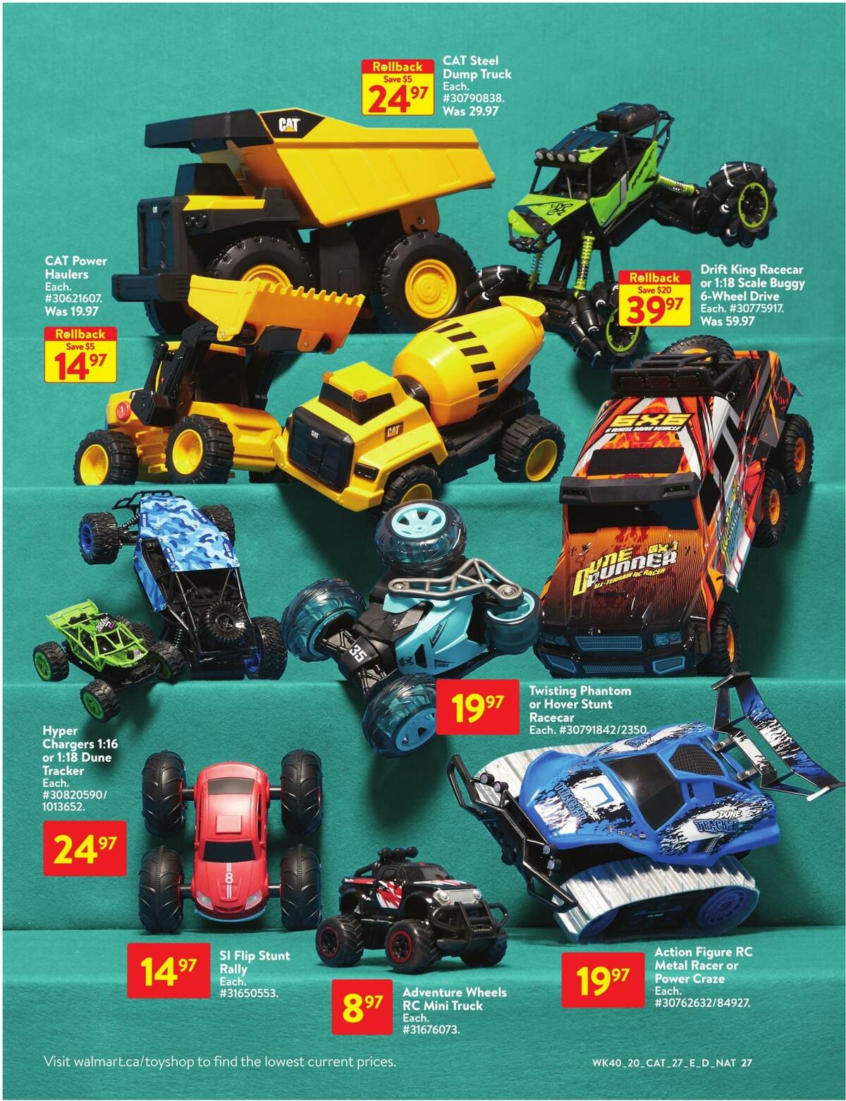 Walmart Toy Shop Flyer from October 29