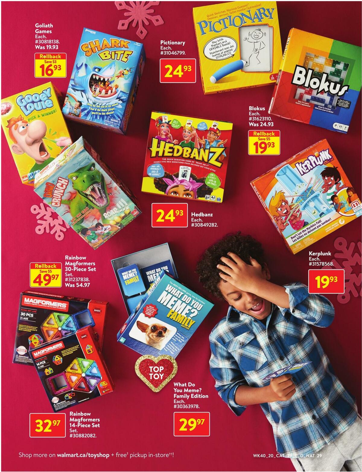 Walmart Toy Shop Flyer from October 29