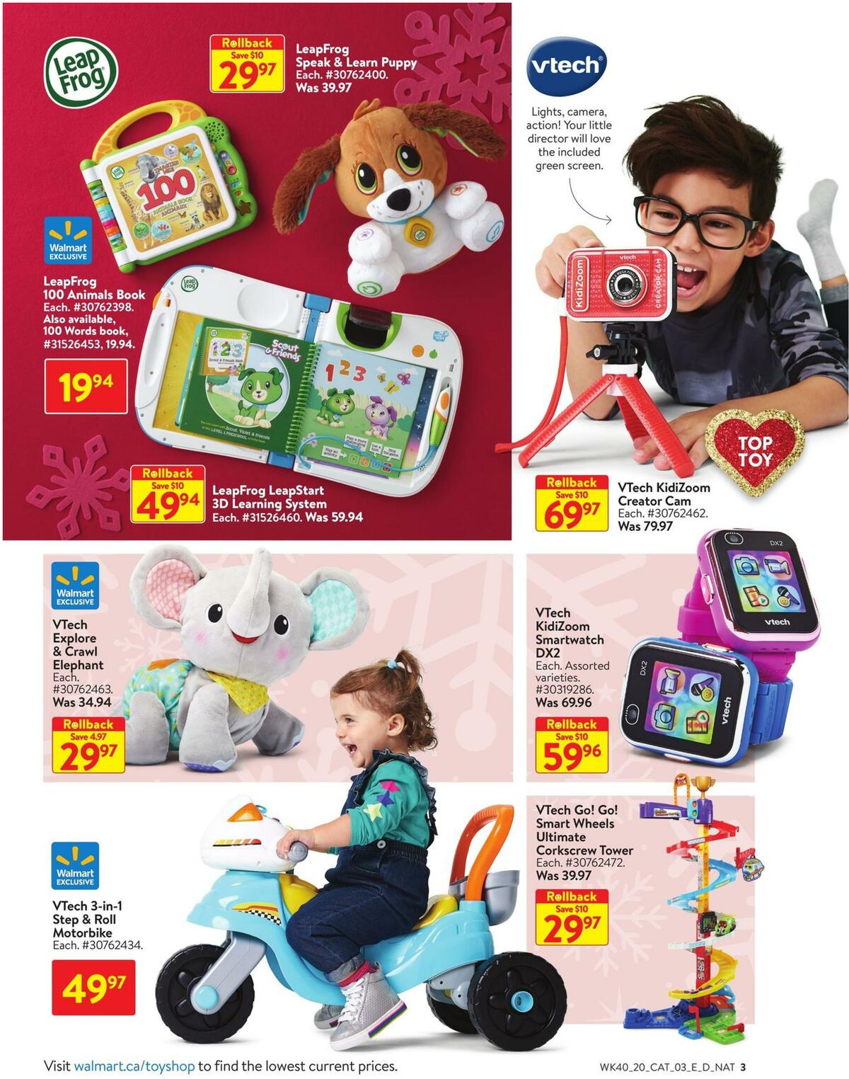 Walmart Toy Shop Flyer from October 29