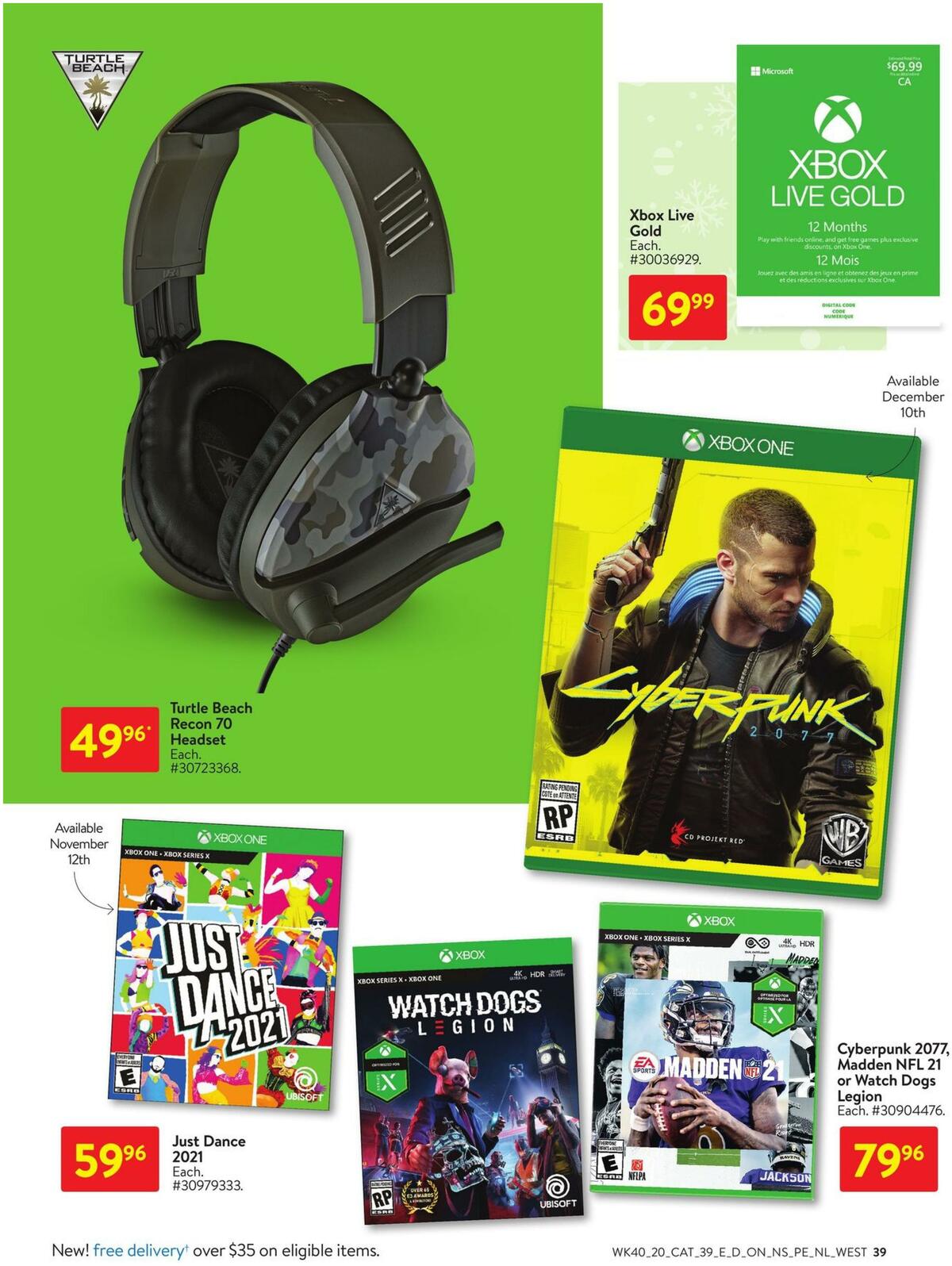 Walmart Toy Shop Flyer from October 29
