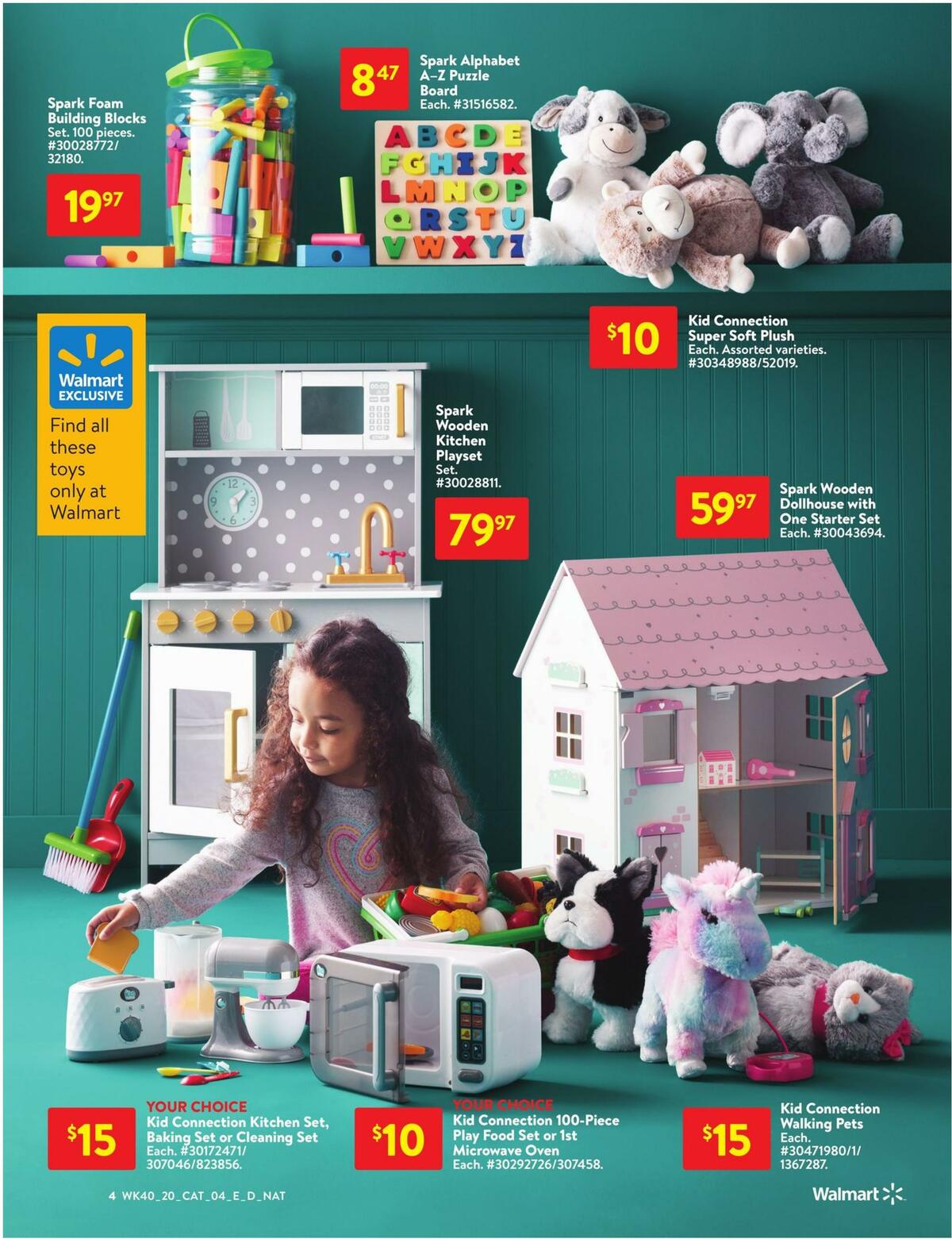 Walmart Toy Shop Flyer from October 29