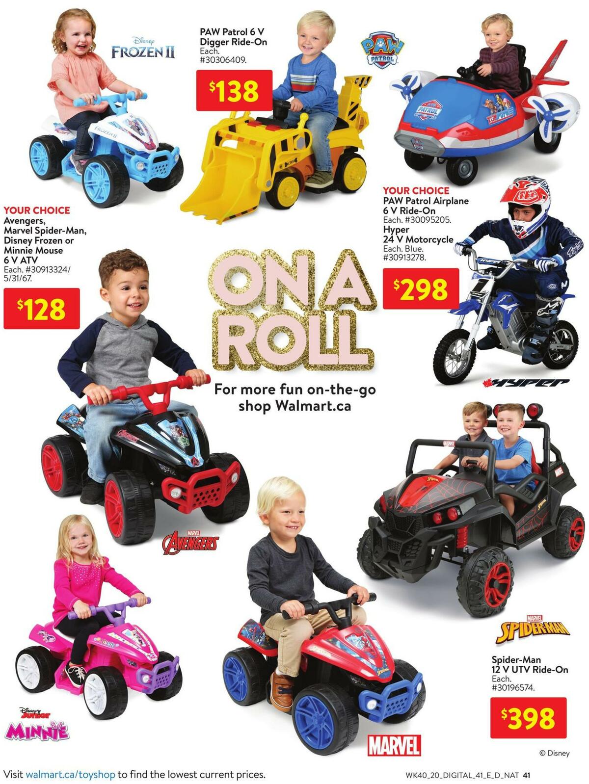 Walmart Toy Shop Flyer from October 29