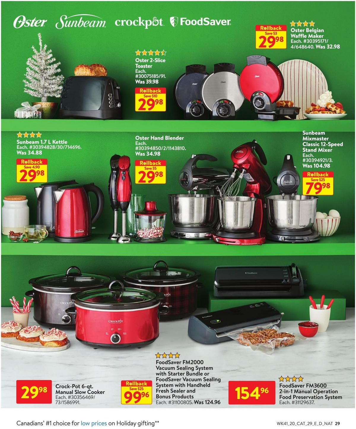 Walmart Holiday Flyer from November 5