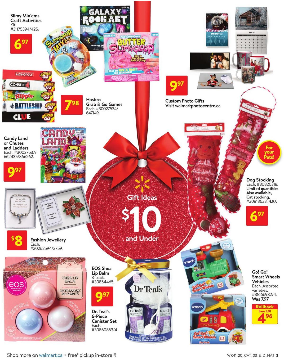 Walmart Holiday Flyer from November 5