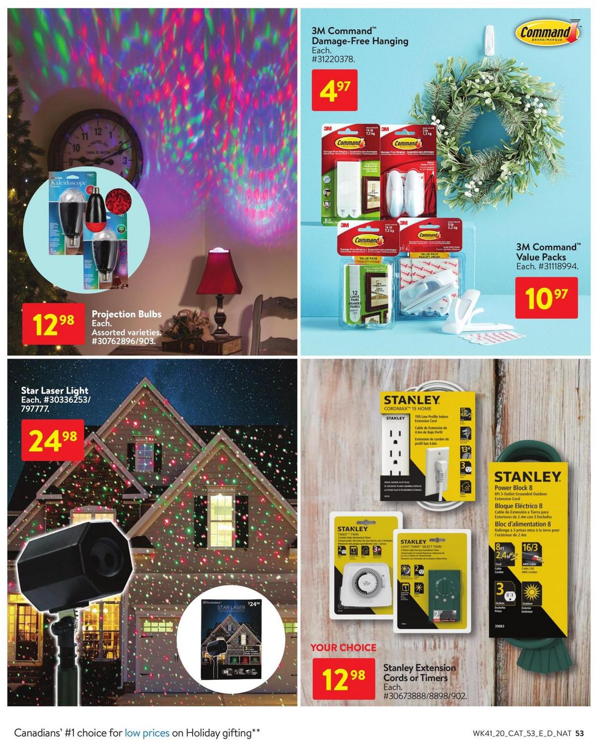 Walmart Holiday Flyer from November 5