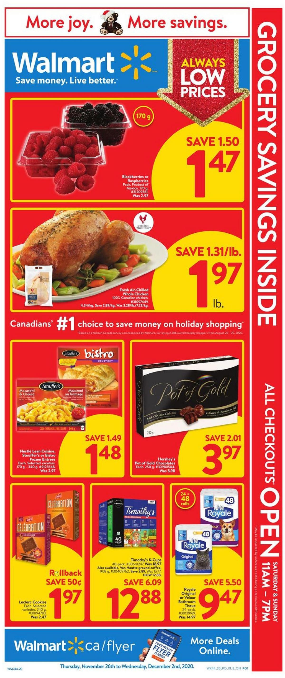 Walmart Flyer from November 26