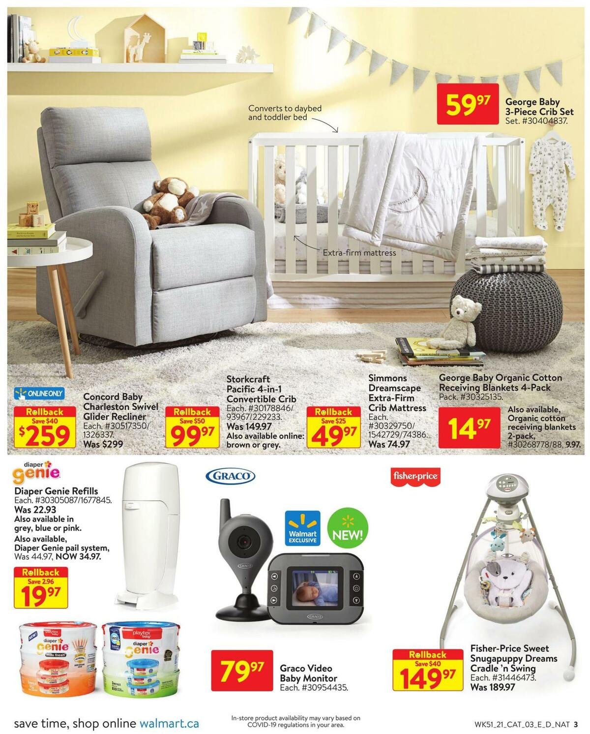 Walmart Baby Flyer from January 14