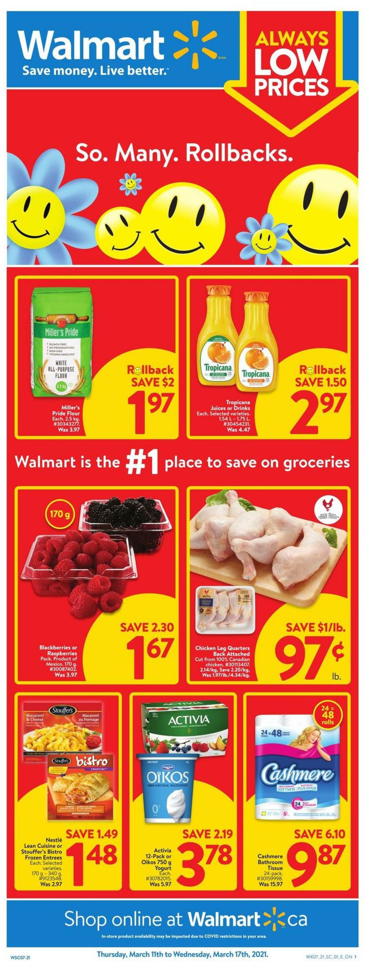 Walmart Flyer from March 11