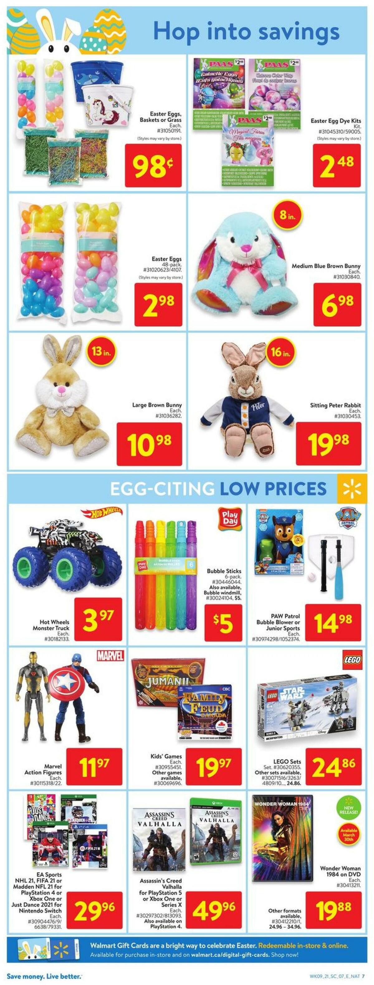 Walmart Flyer from March 25