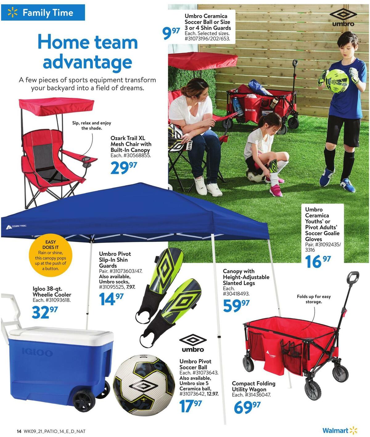 Walmart Outdoor Flyer from March 18