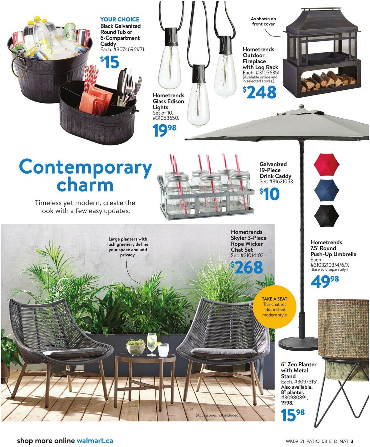 Walmart Outdoor Flyer from March 18