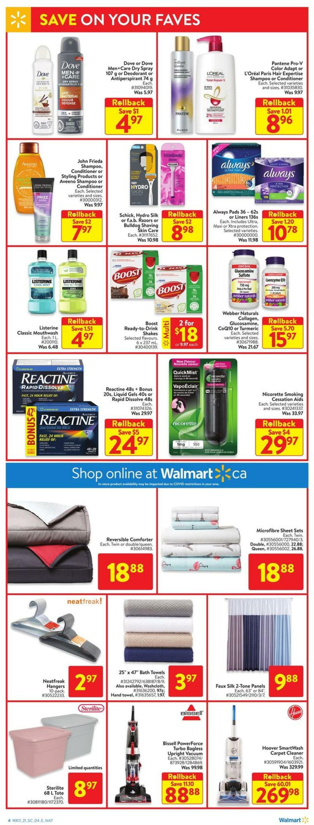 Walmart Flyer from April 8