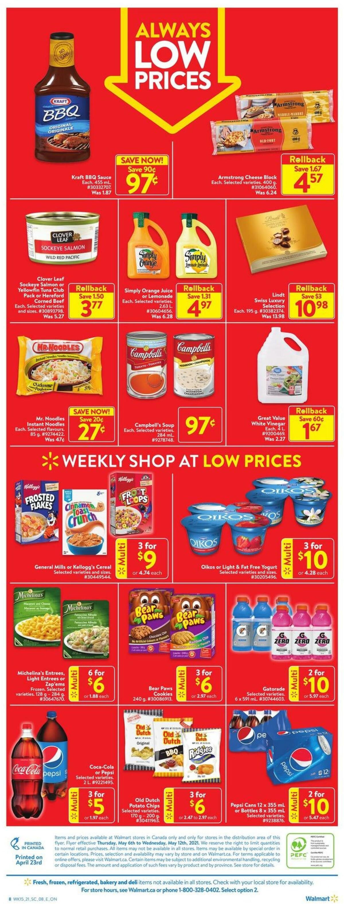 Walmart Flyer from May 6