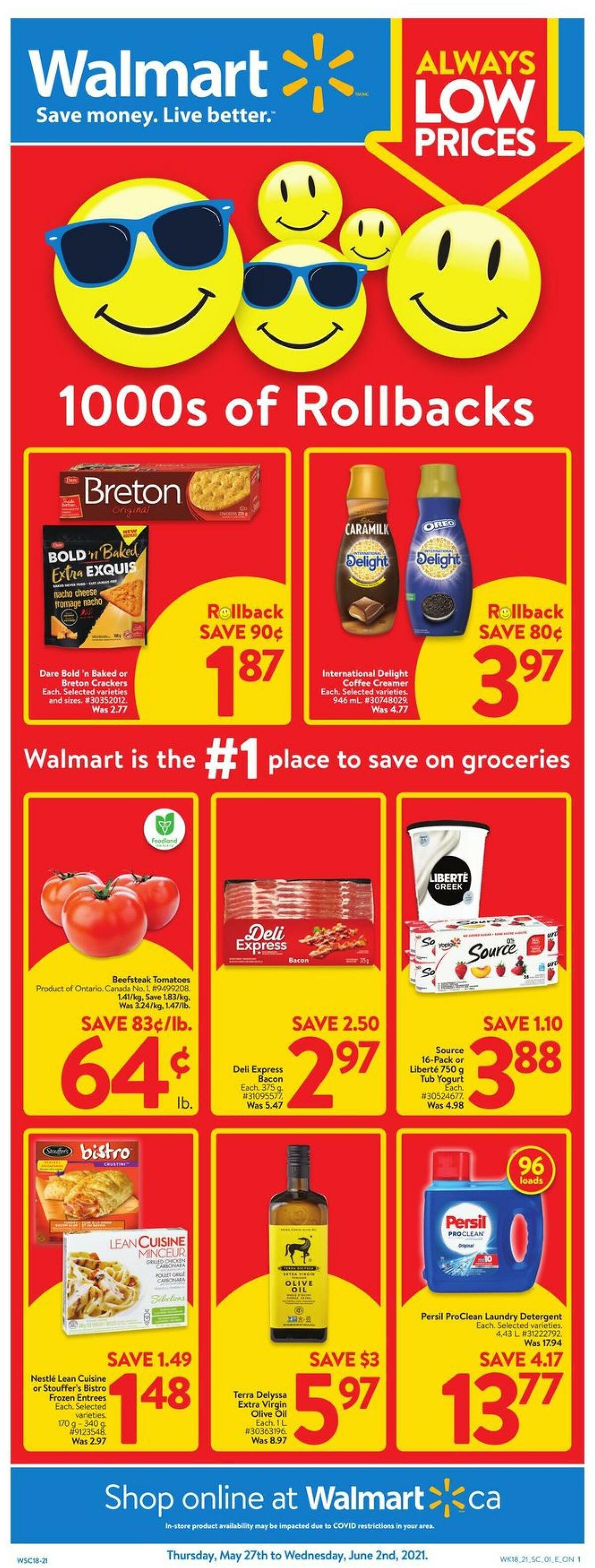 Walmart Flyer from May 27