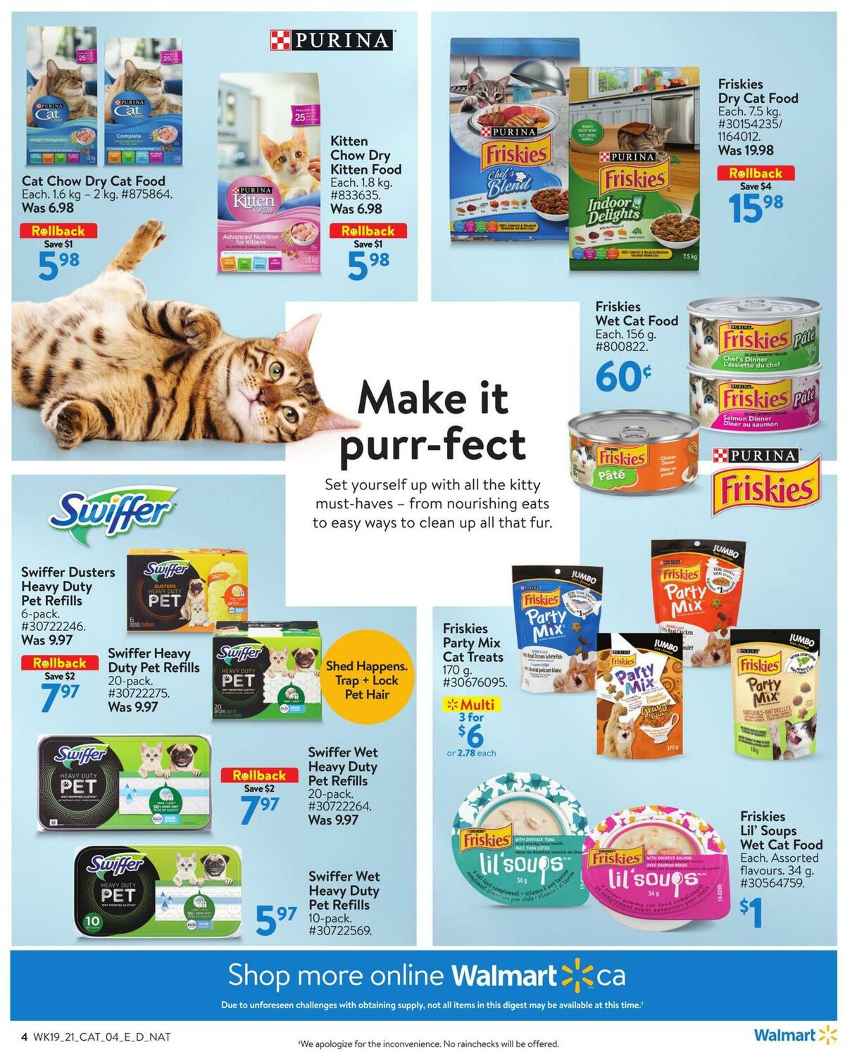 Walmart Pets Flyer from June 3