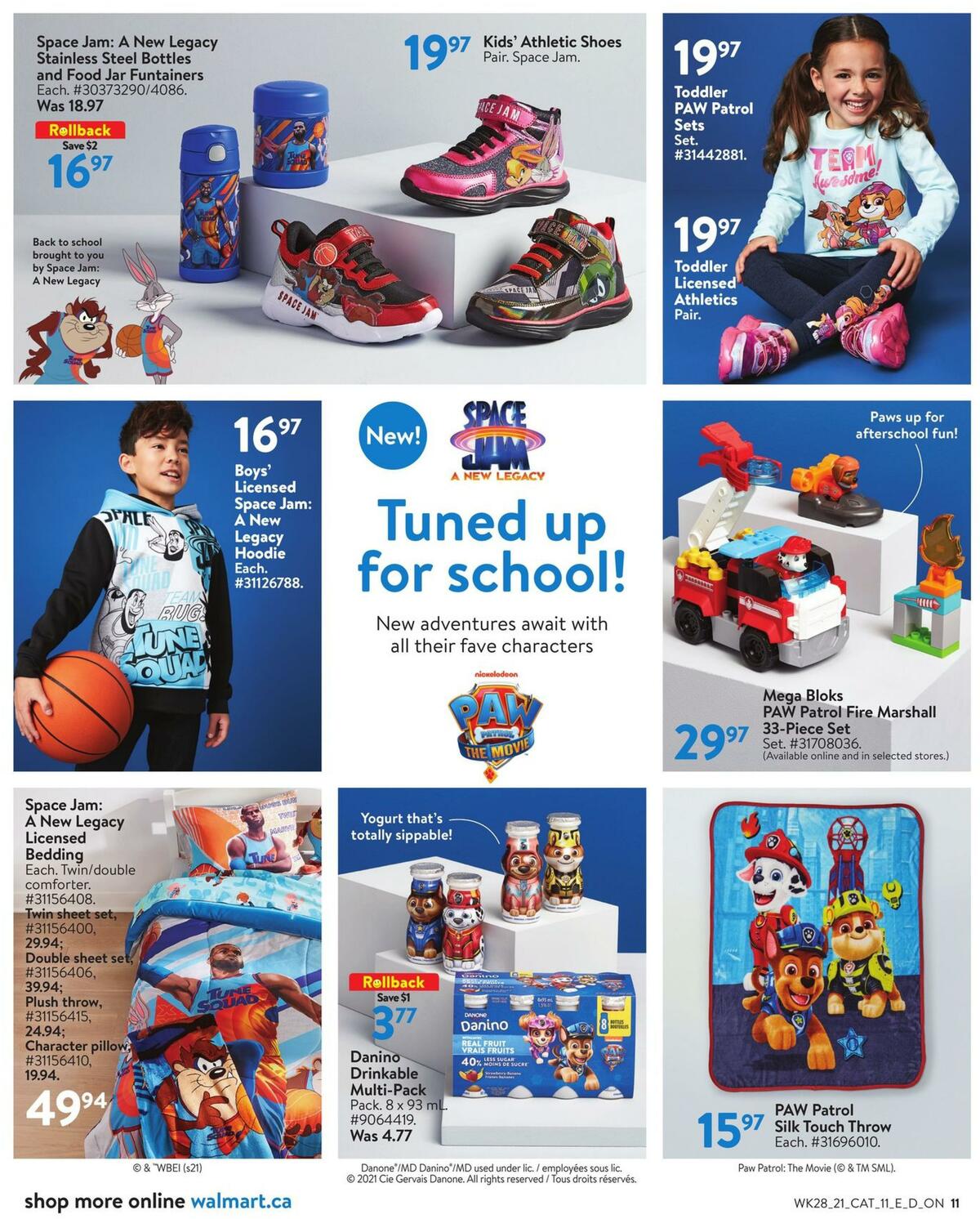 Walmart School Flyer from August 5