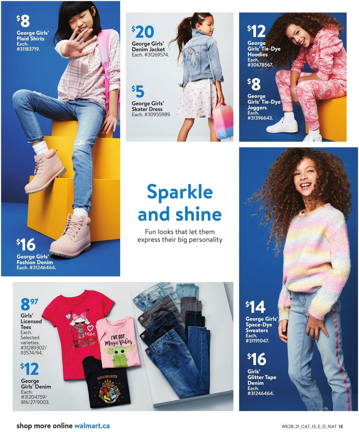 Walmart School Flyer from August 5