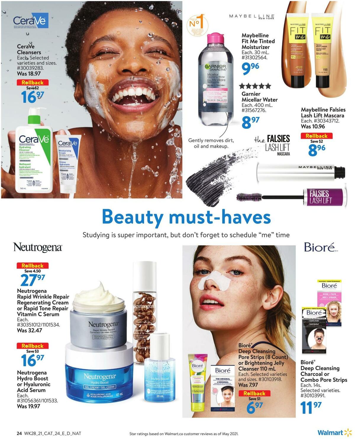 Walmart School Flyer from August 5