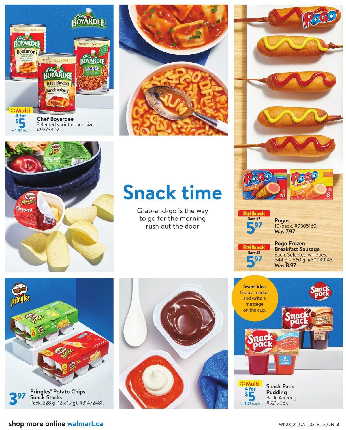 Walmart School Flyer from August 5