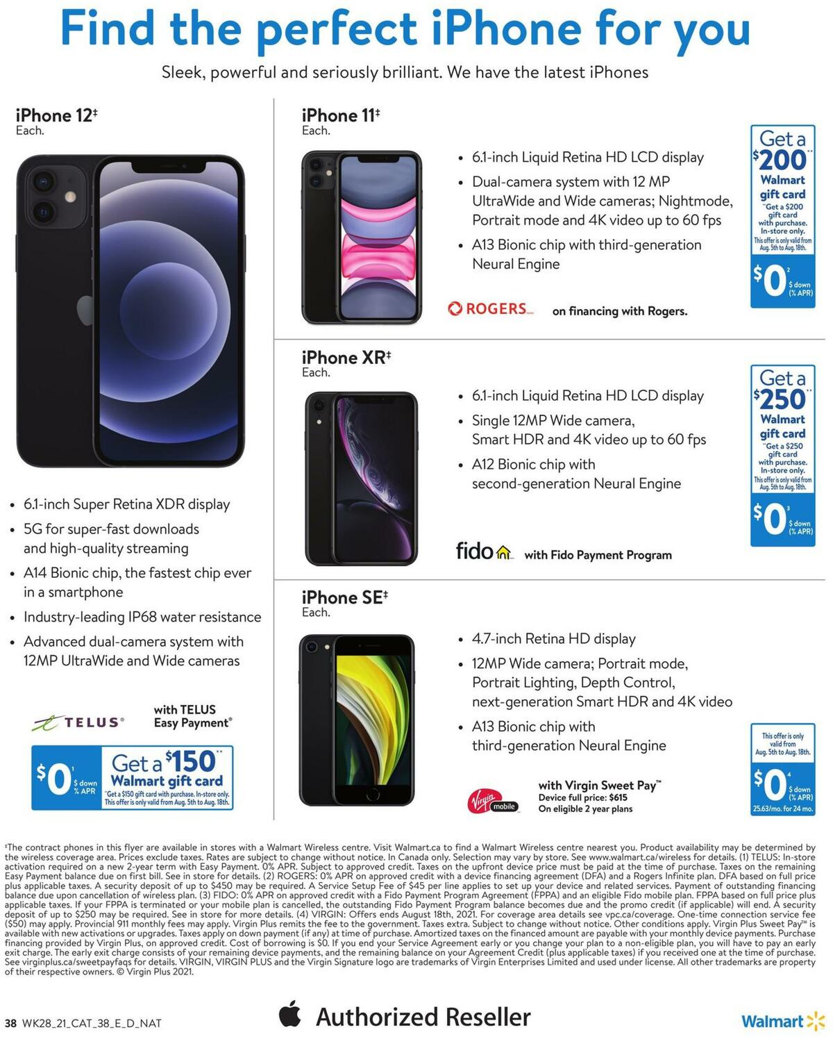 Walmart School Flyer from August 5