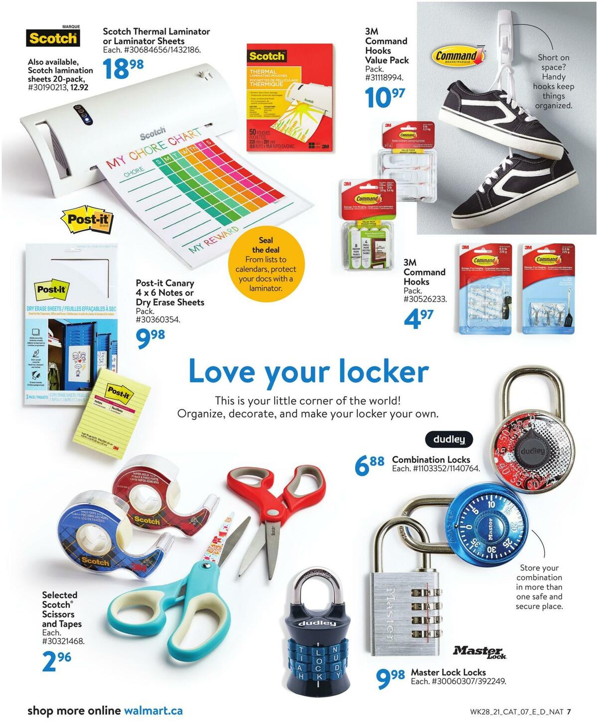 Walmart School Flyer from August 5
