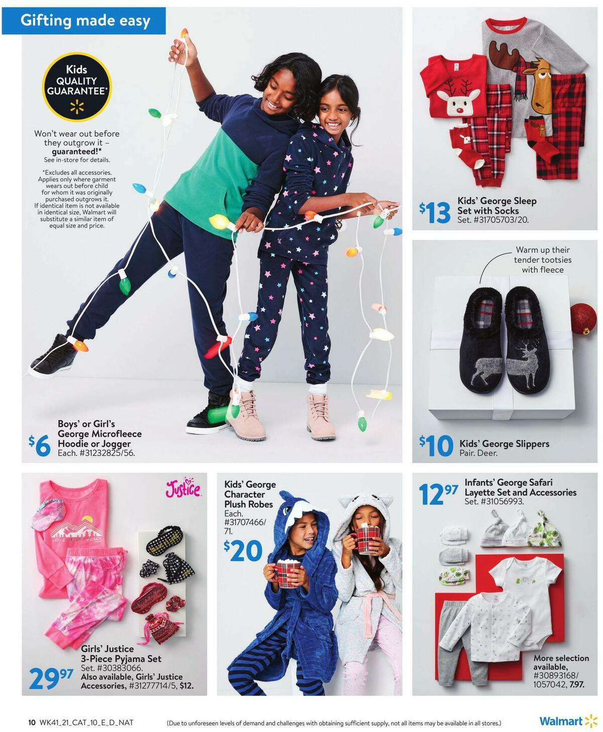 Walmart Holiday Flyer from November 4