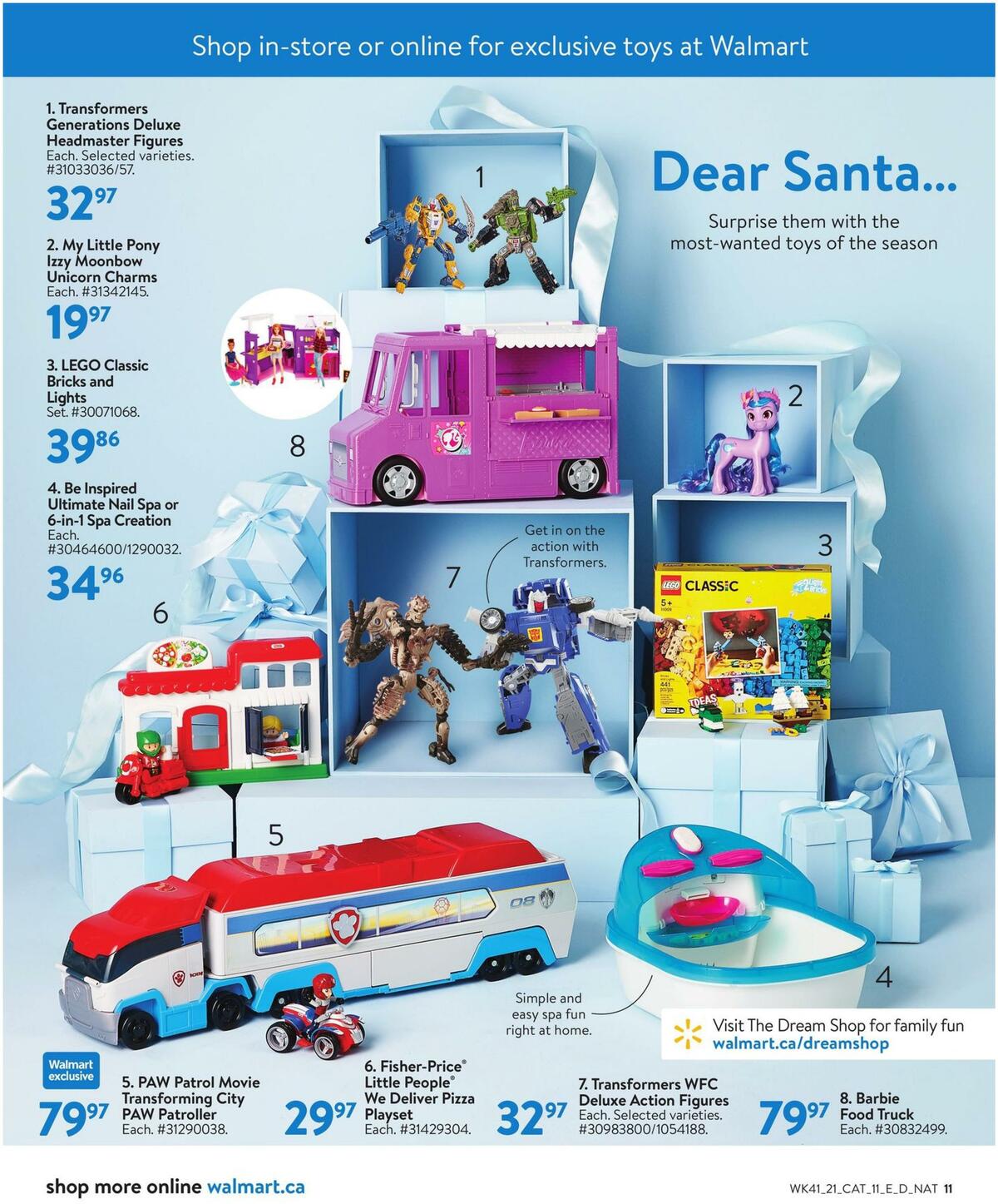 Walmart Holiday Flyer from November 4