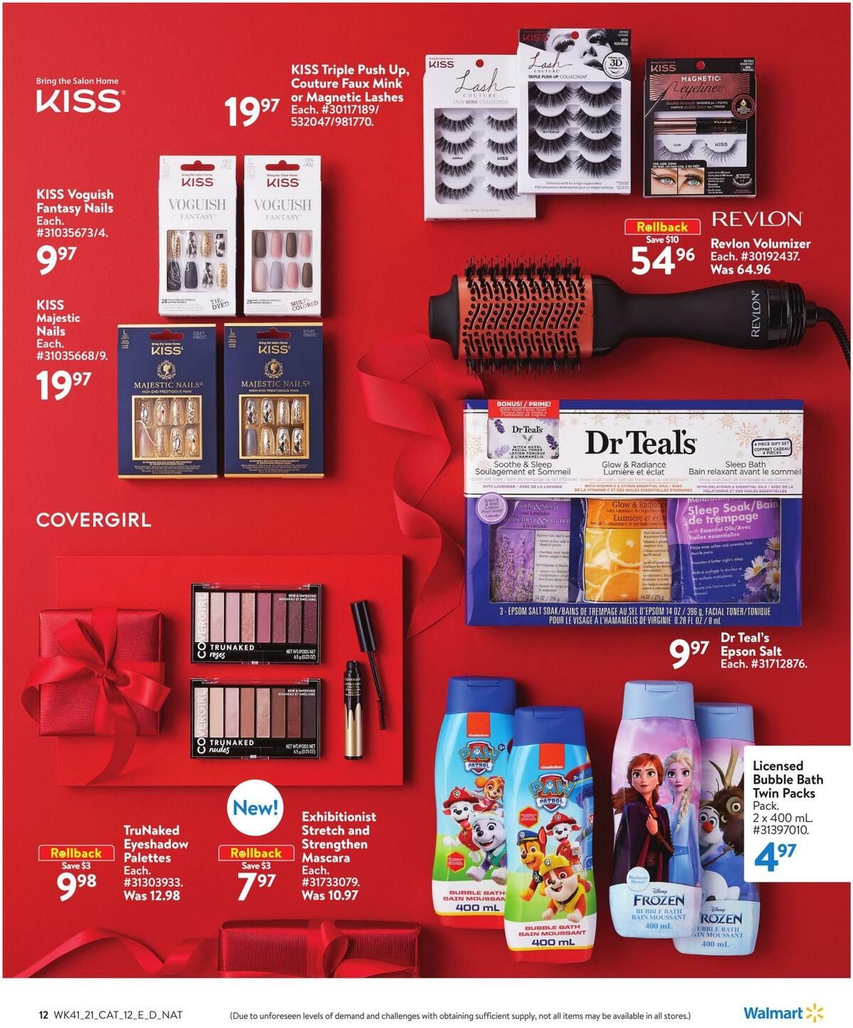 Walmart Holiday Flyer from November 4