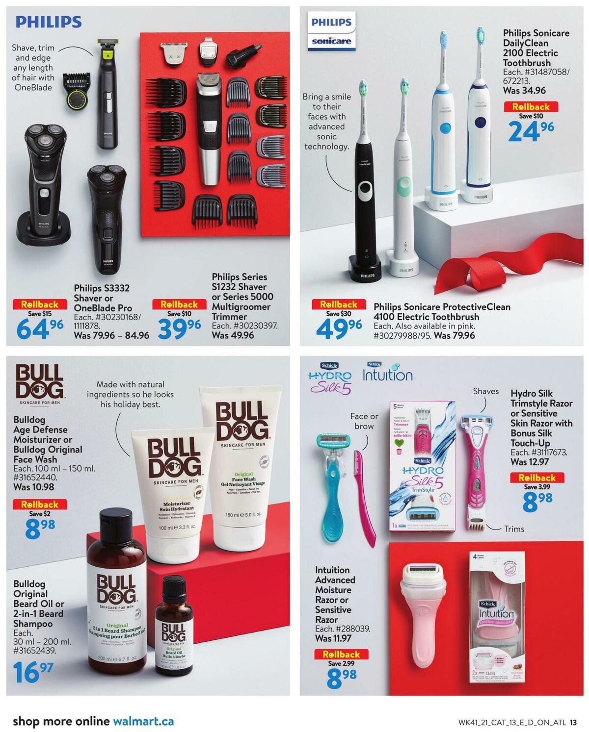 Walmart Holiday Flyer from November 4
