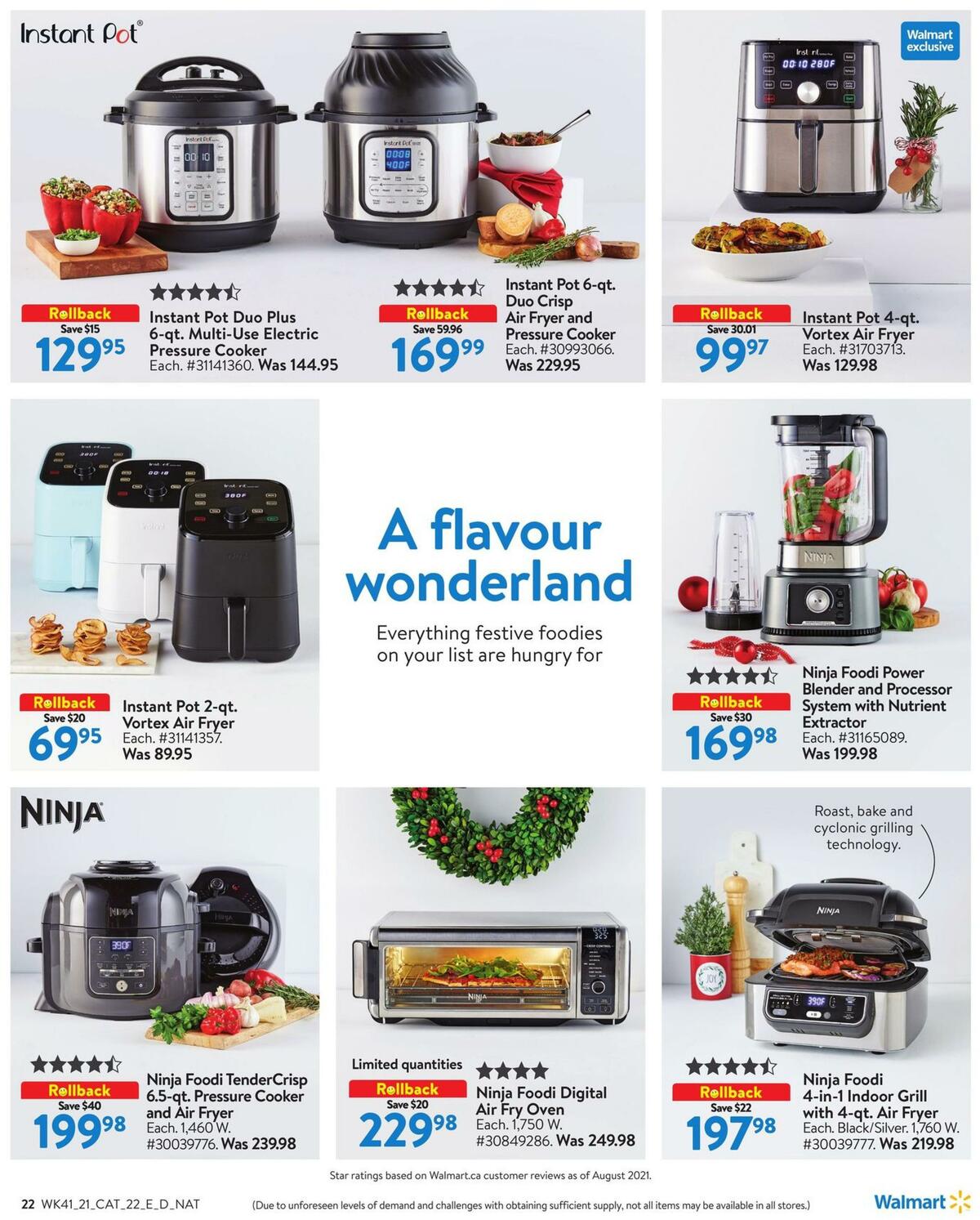 Walmart Holiday Flyer from November 4
