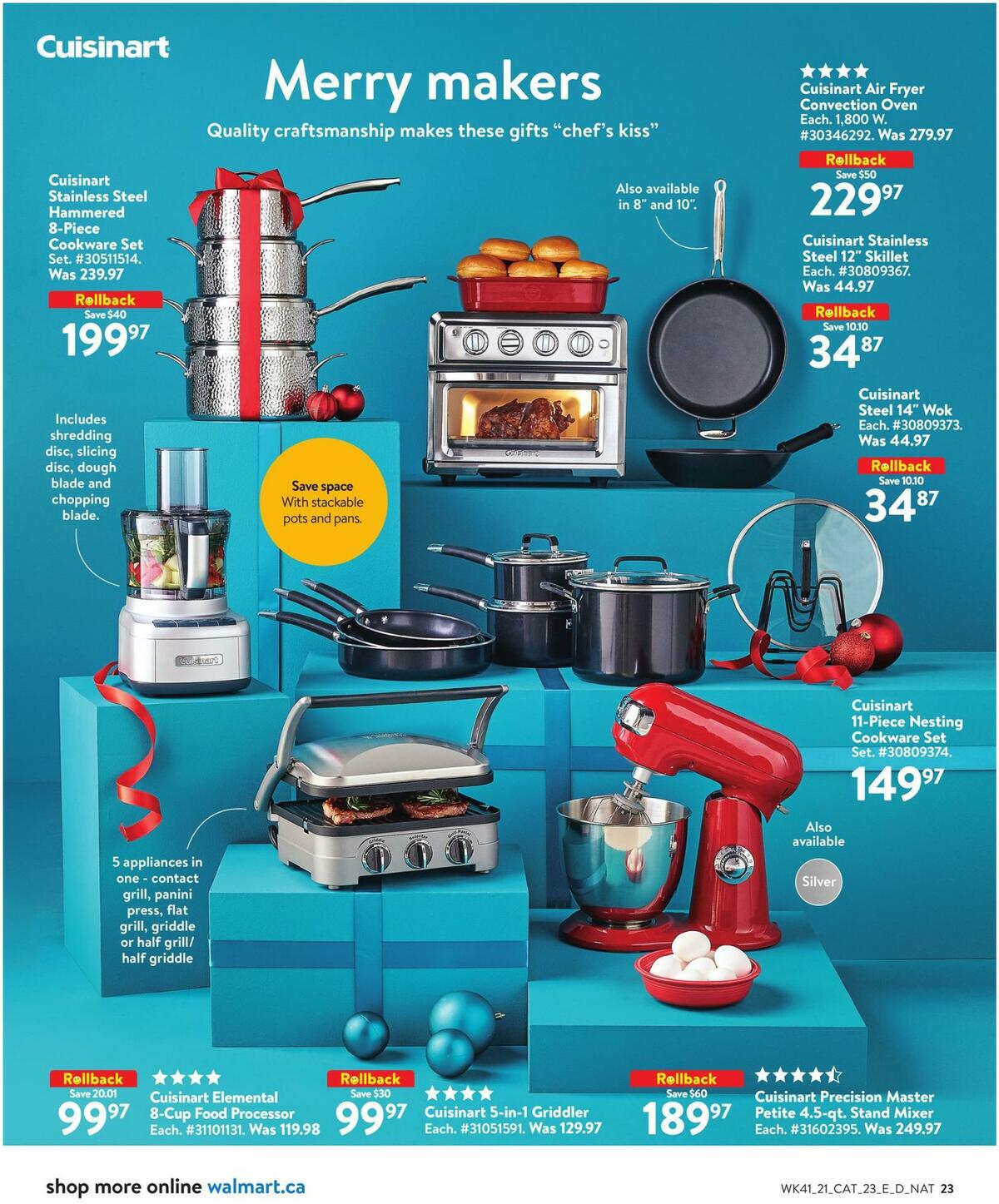 Walmart Holiday Flyer from November 4
