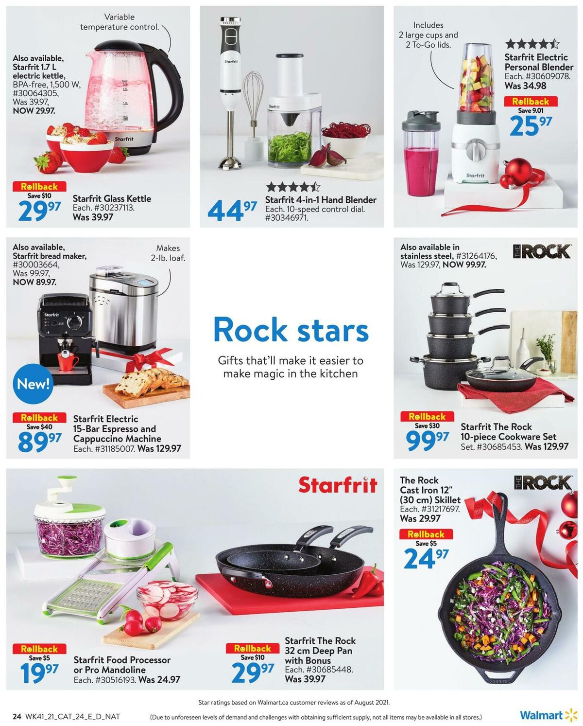 Walmart Holiday Flyer from November 4