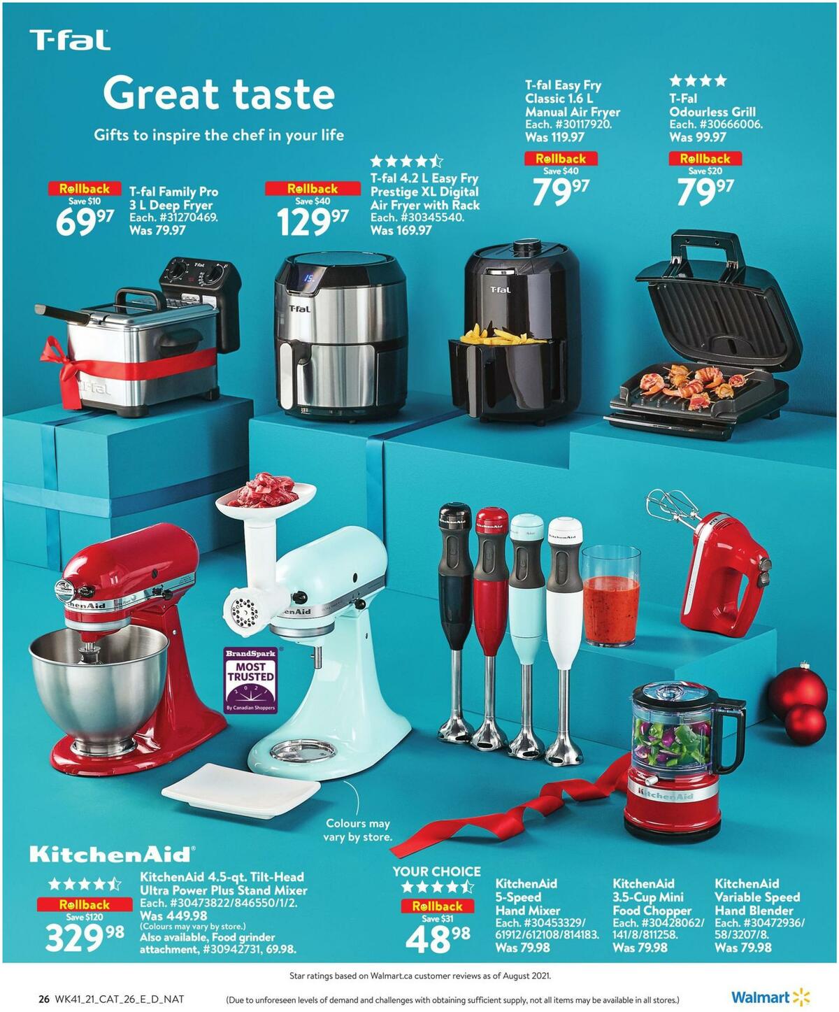 Walmart Holiday Flyer from November 4
