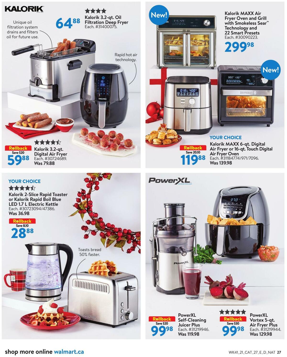 Walmart Holiday Flyer from November 4