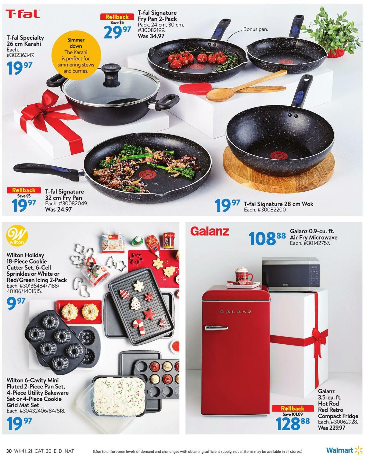Walmart Holiday Flyer from November 4