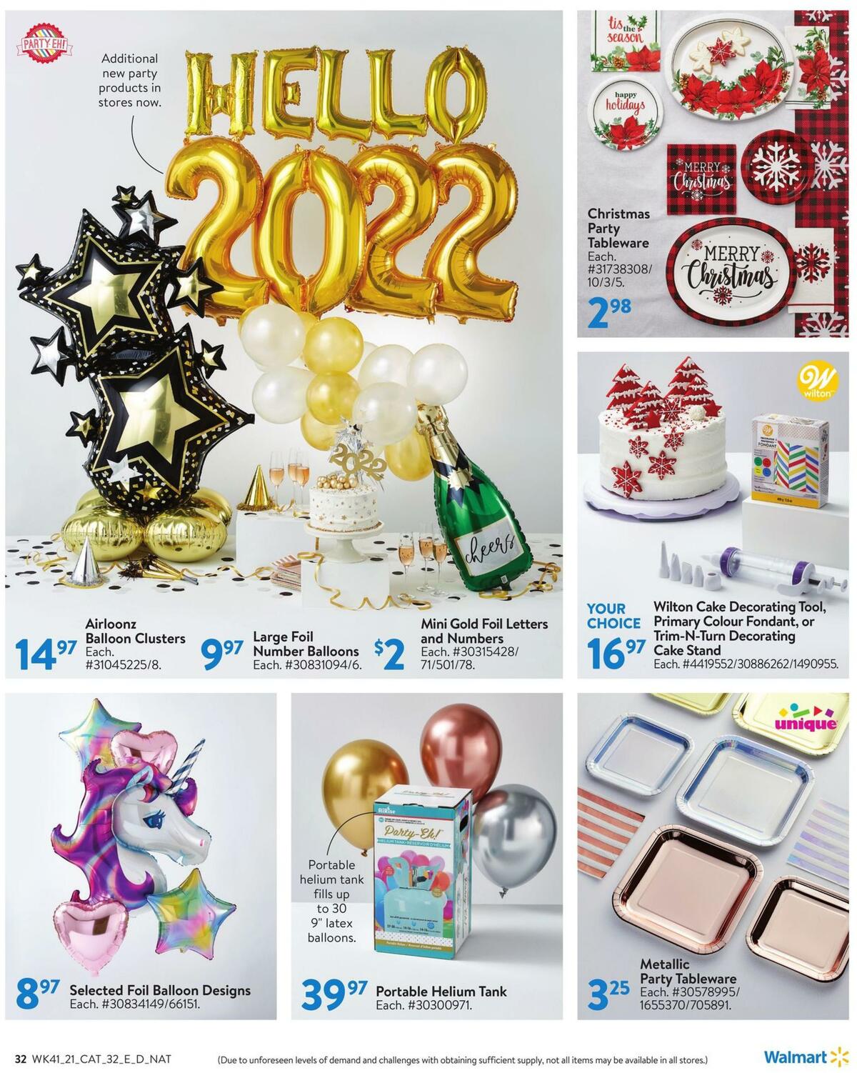 Walmart Holiday Flyer from November 4