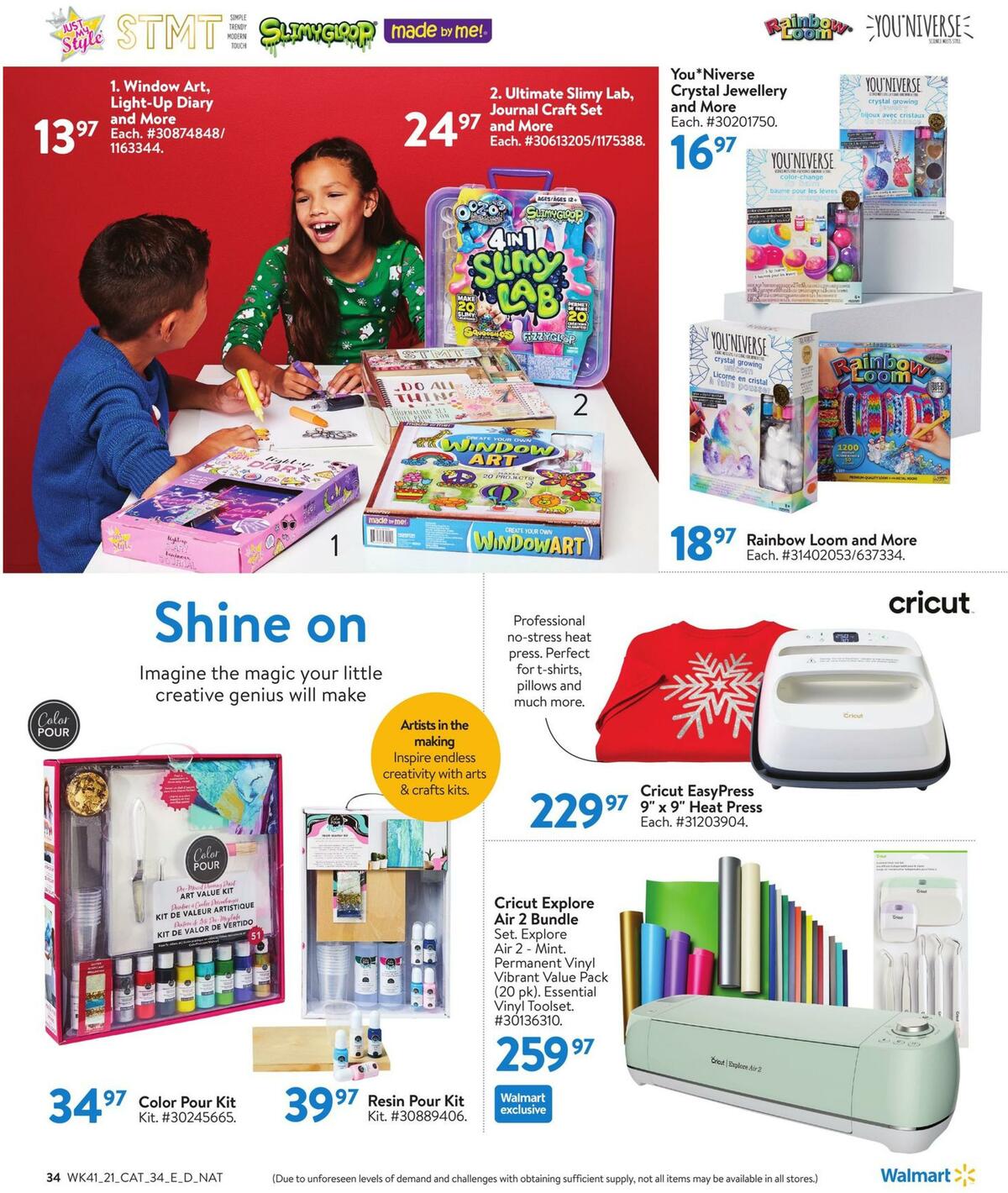 Walmart Holiday Flyer from November 4