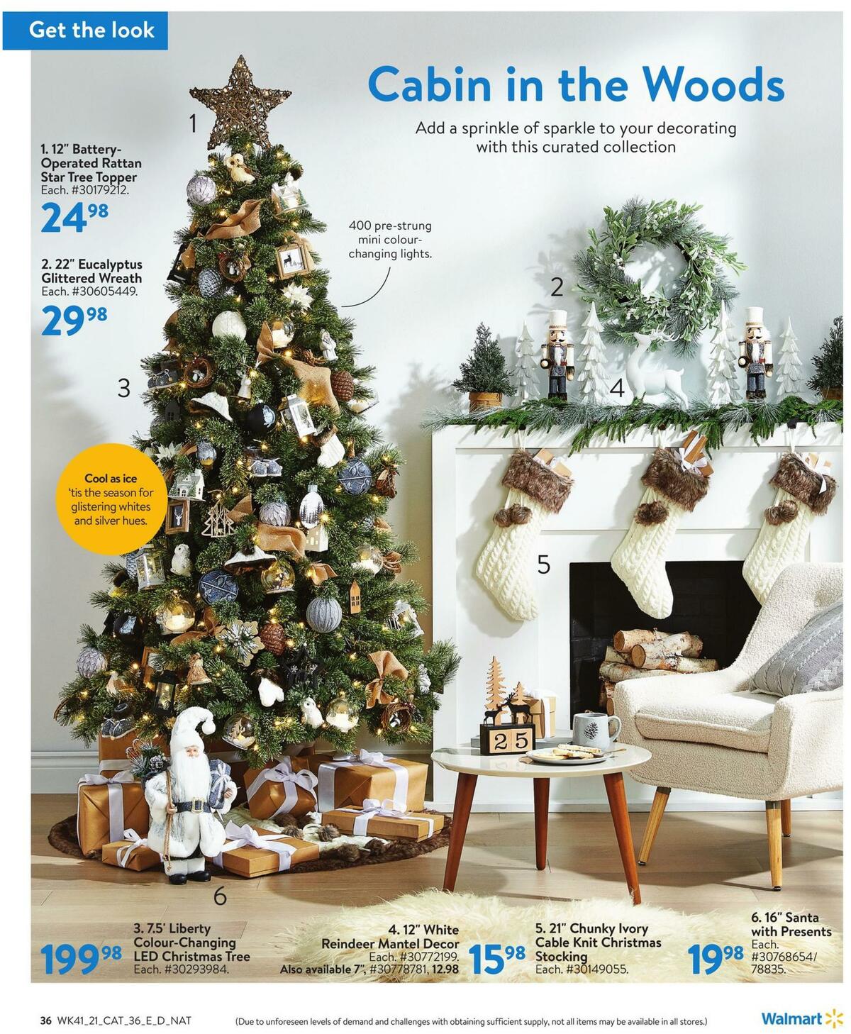 Walmart Holiday Flyer from November 4