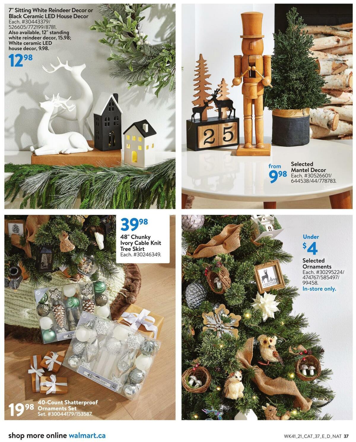 Walmart Holiday Flyer from November 4