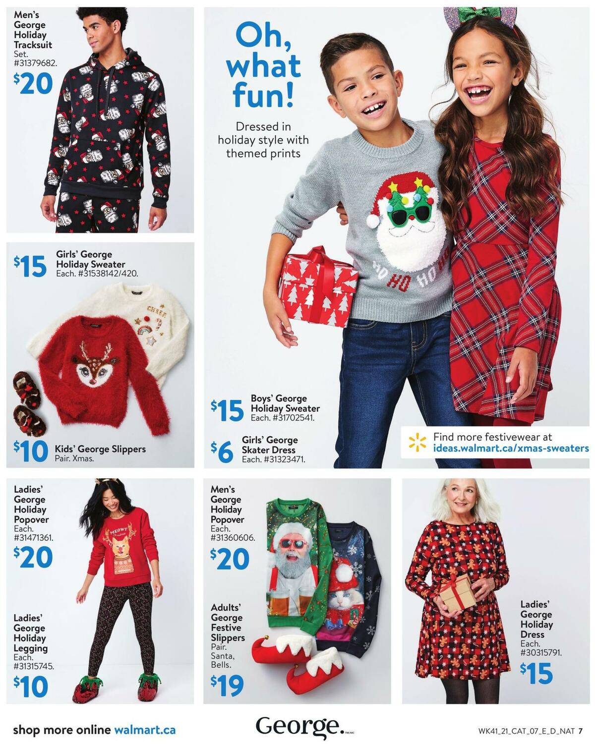 Walmart Holiday Flyer from November 4