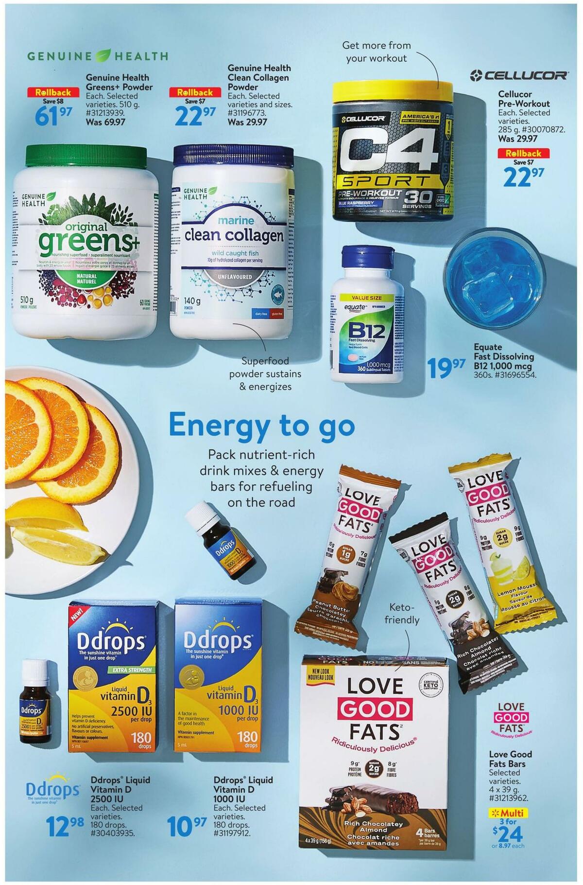 Walmart Better For You Flyer from December 30