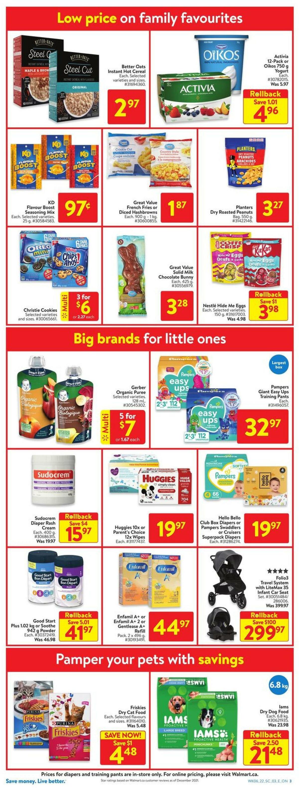 Walmart Flyer from March 3