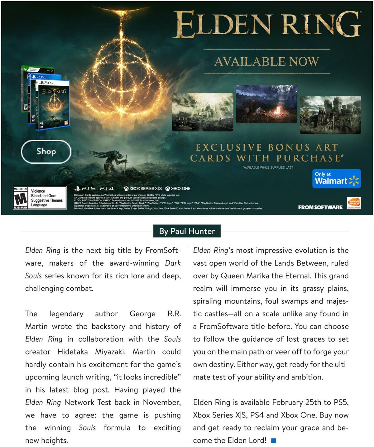 Walmart March Gaming Catalogue Flyer from March 4
