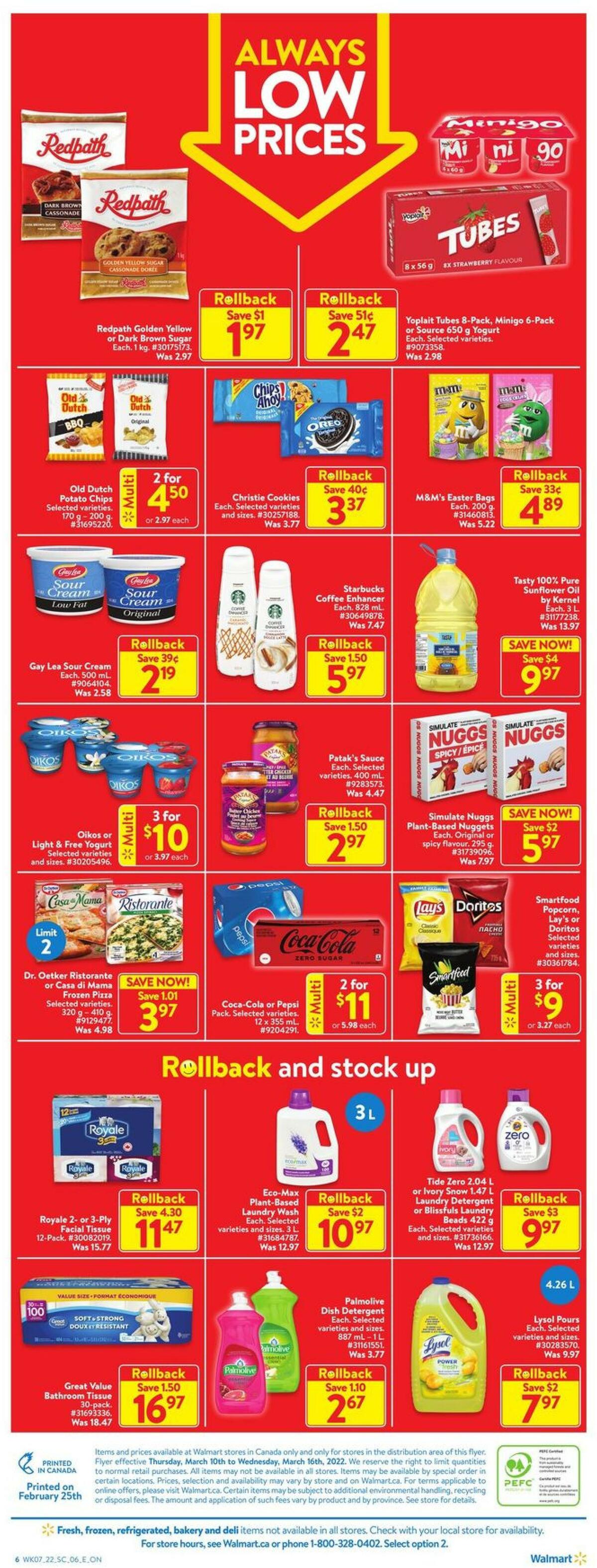 Walmart Flyer from March 10