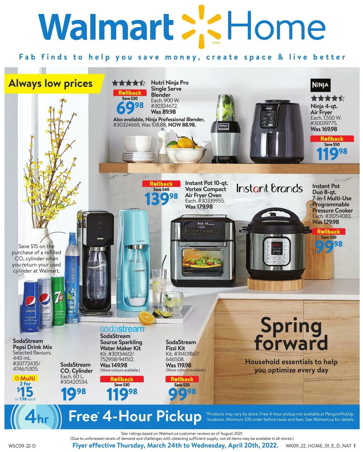 Walmart Home Book Flyer from March 24