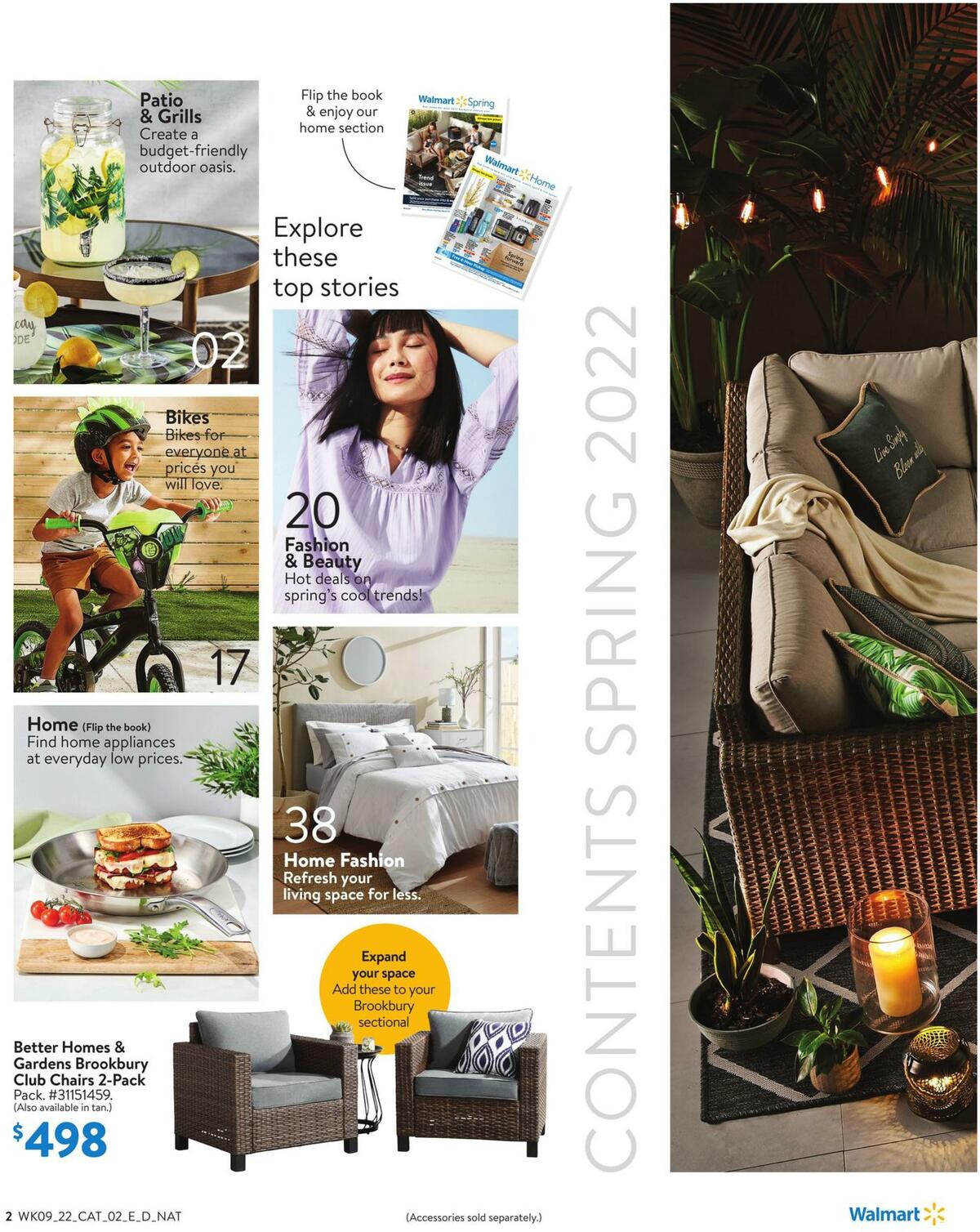 Walmart Spring Book Flyer from March 24