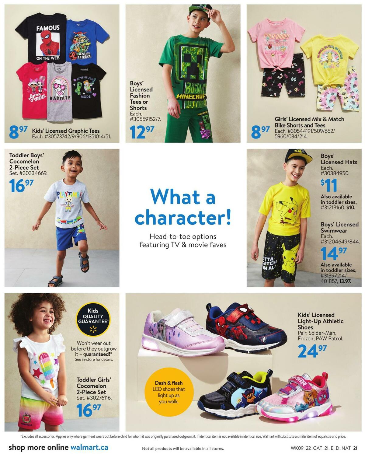 Walmart Spring Book Flyer from March 24