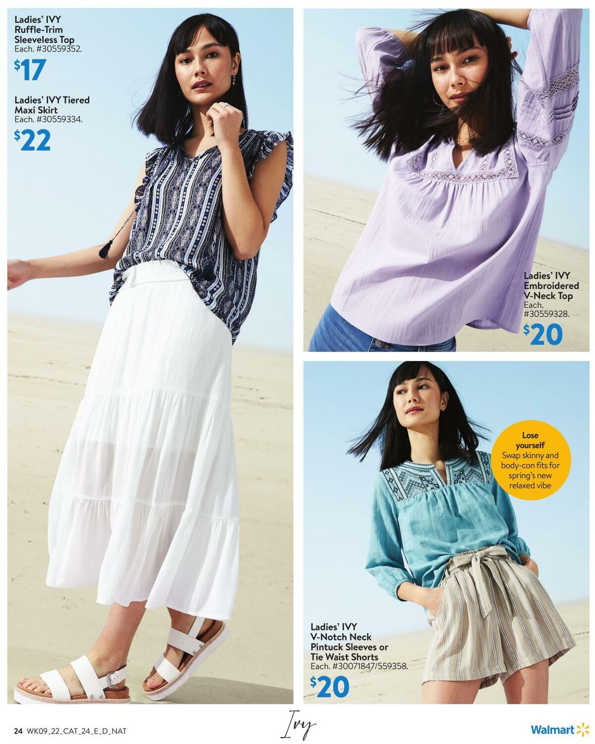 Walmart Spring Book Flyer from March 24