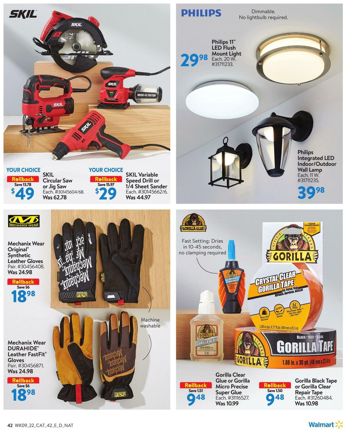 Walmart Spring Book Flyer from March 24